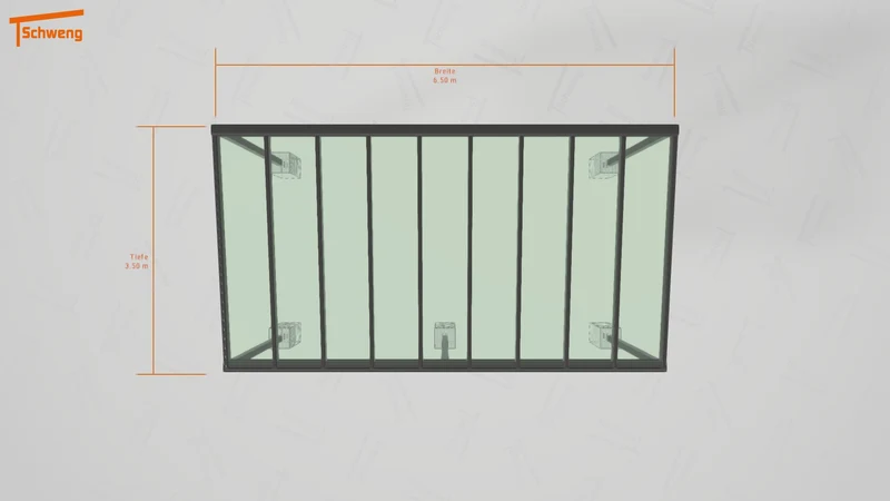 #DE Schweng Terrassenüberdachung S400 (ID mjrd35)