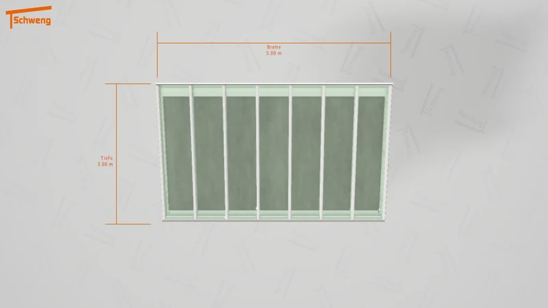 #DE Schweng Terrassenüberdachung S350 (ID 7754gp)