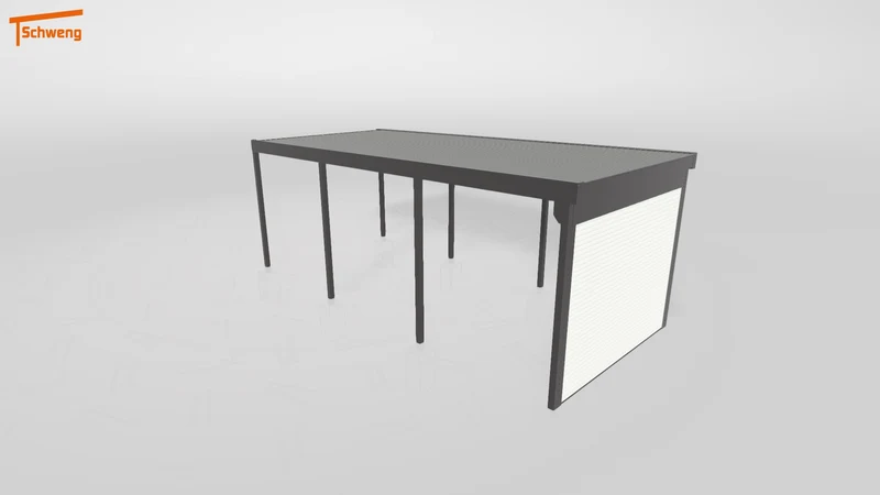 #DE Schweng Flachdachcarport C600 (ID mjrjzw) #MTG