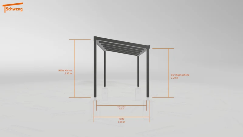 #DE Schweng Terrassenüberdachung S400 (ID 857545)
