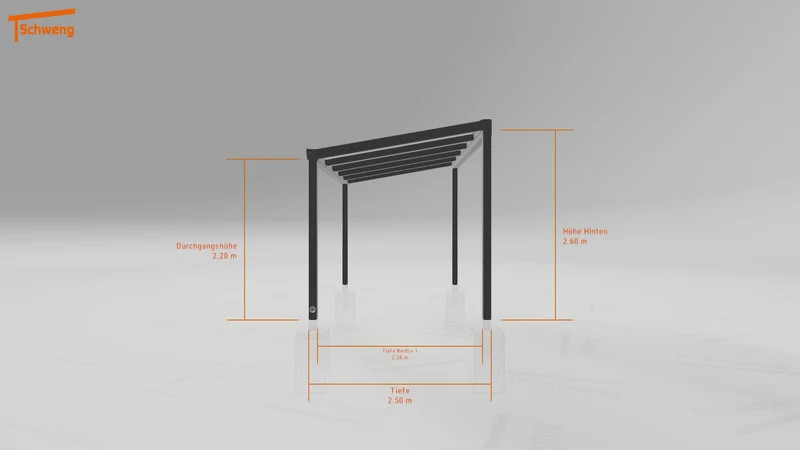 #DE Schweng Terrassenüberdachung S400 (ID 857545)