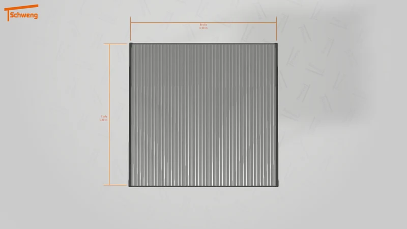 #AT Schweng Flachdachcarport C600 (ID k2r2pz) #MTG