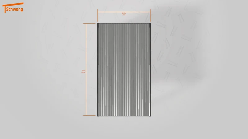 #DE Schweng Flachdachcarport C600+ (ID jjrq5p) #MTG