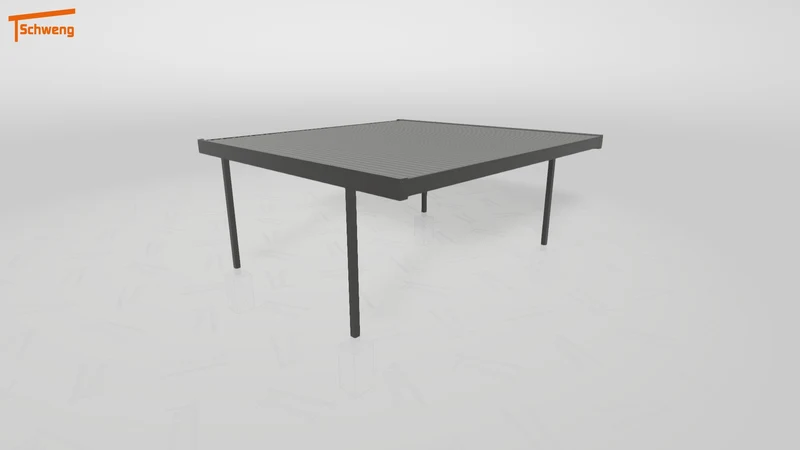 #DE Schweng Flachdachcarport C600+ (ID dvzbpb)