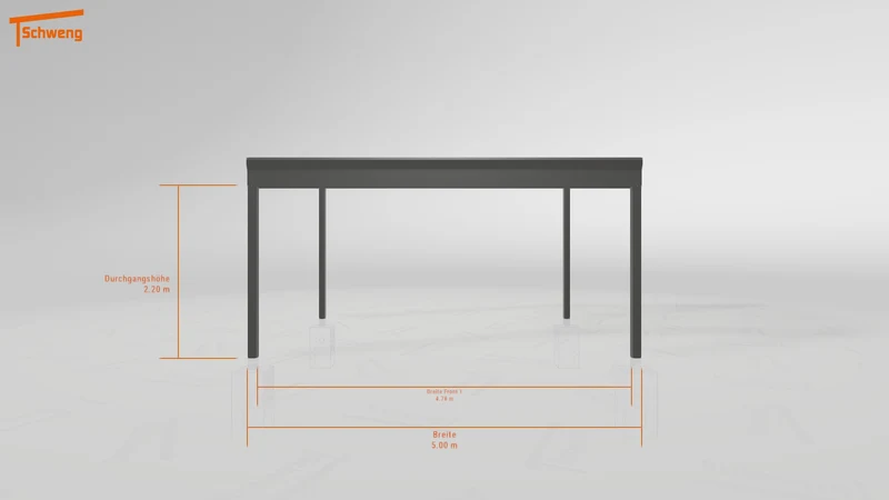 #DE Schweng Pultdachcarport S400 (ID 85759d) #MTG
