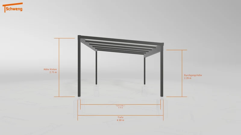 #DE Schweng Pultdachcarport S400 (ID 85759d) #MTG