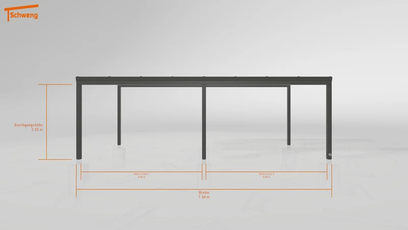 #DE Schweng Pultdachcarport S350 (ID x75799) #MTG