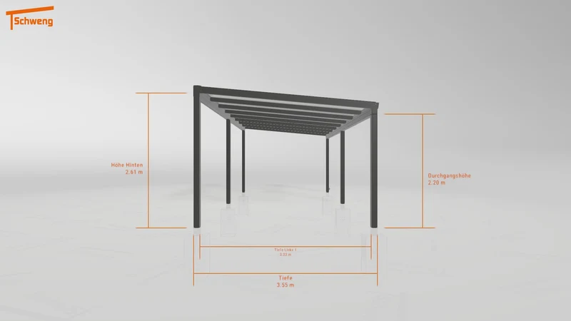 #DE Schweng Pultdachcarport S350 (ID x75799) #MTG