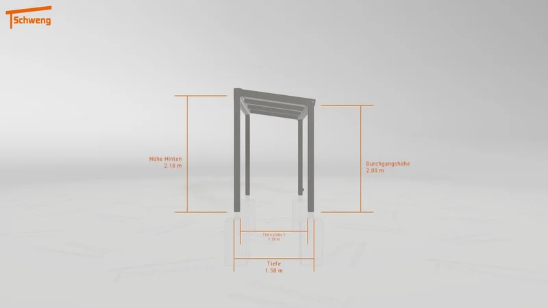 #DE Schweng Terrassenüberdachung S350 (ID 9wxwy3)