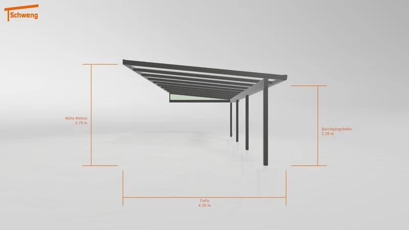 #DE Schweng Pultdachcarport S400 (ID dvzvq7) #MTG