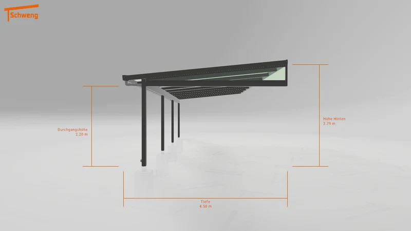 #DE Schweng Pultdachcarport S400 (ID dvzvq7) #MTG