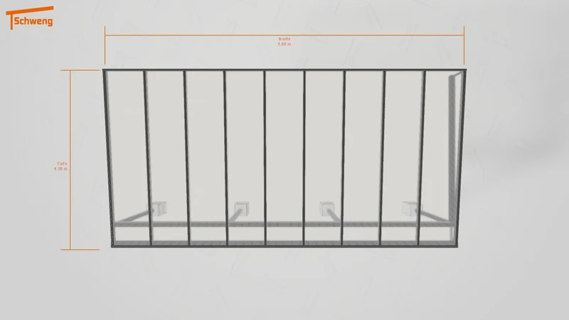 #DE Schweng Pultdachcarport S400 (ID dvzvq7) #MTG