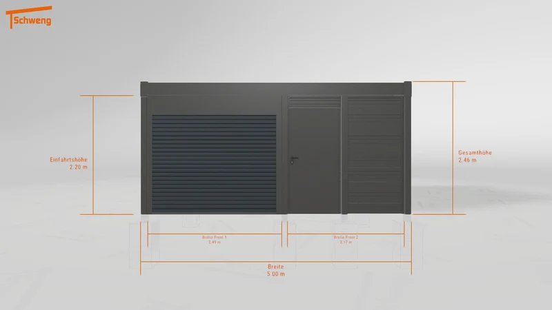 #DE Schweng Flachdachcarport C600 (ID pbjnk2) #MTG