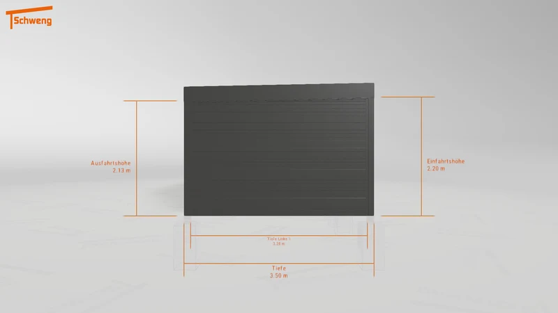 #DE Schweng Flachdachcarport C600 (ID pbjnk2) #MTG
