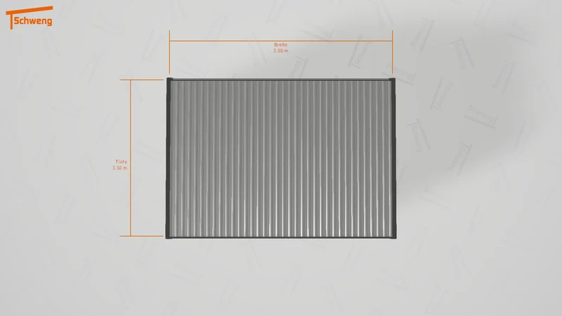 #DE Schweng Flachdachcarport C600 (ID pbjnk2) #MTG