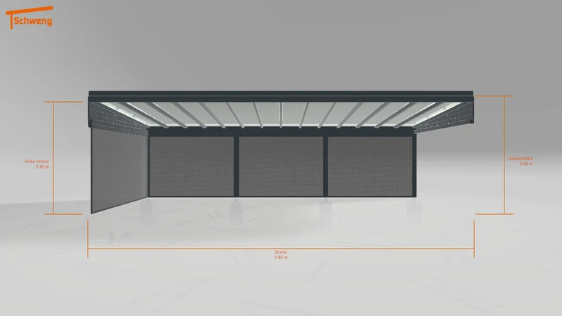 #DE Schweng Terrassenüberdachung S400 (ID dv3yy3)