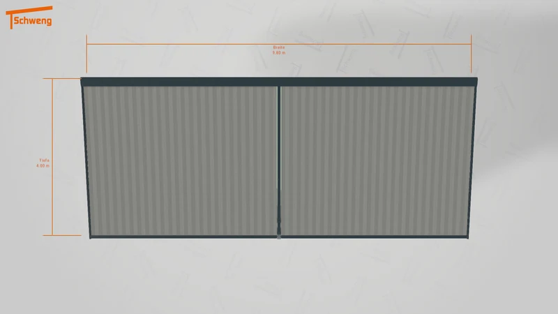 #DE Schweng Terrassenüberdachung S400 (ID dv3yy3)