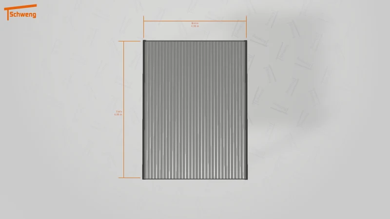 #AT Schweng Flachdachcarport C600 (ID n542z3)