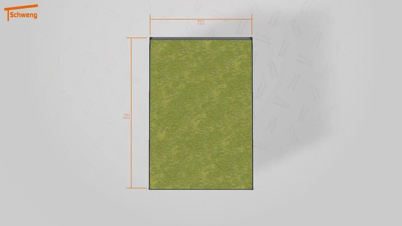 #DE Schweng Flachdachcarport C600+ (ID zbxvm9) #MTG