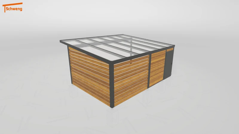 #DE Schweng Pultdachcarport S400 (ID jjrqx7) #MTG