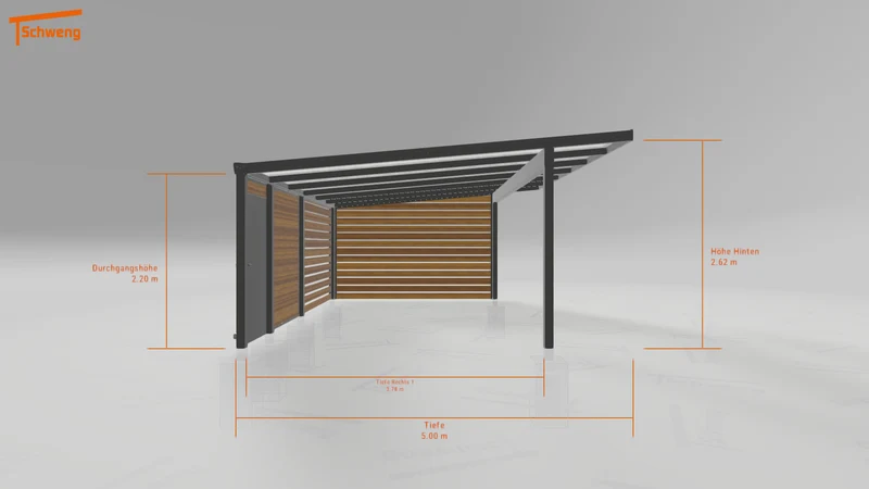 #DE Schweng Pultdachcarport S400 (ID jjrqx7) #MTG