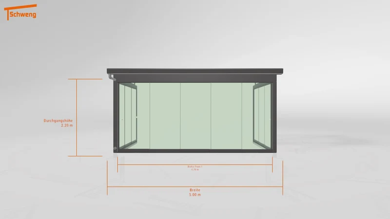 #DE Schweng Terrassenüberdachung S400 (ID qd2gn4)