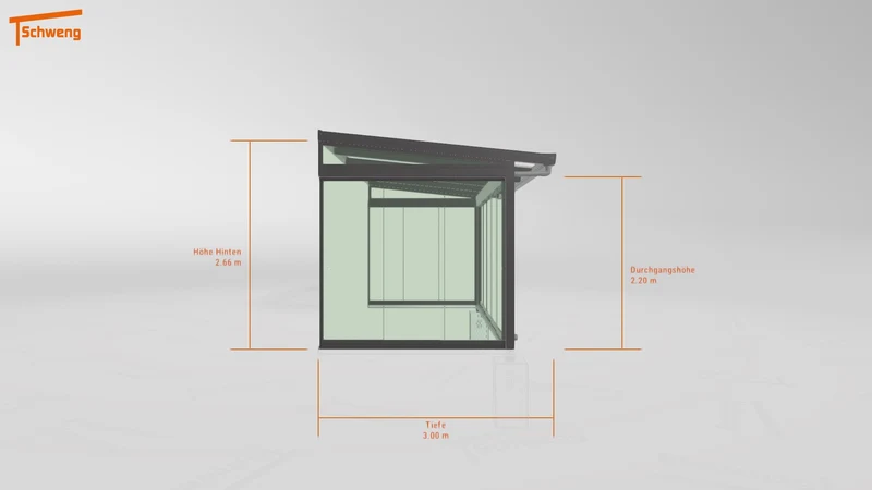 #DE Schweng Terrassenüberdachung S400 (ID qd2gn4)