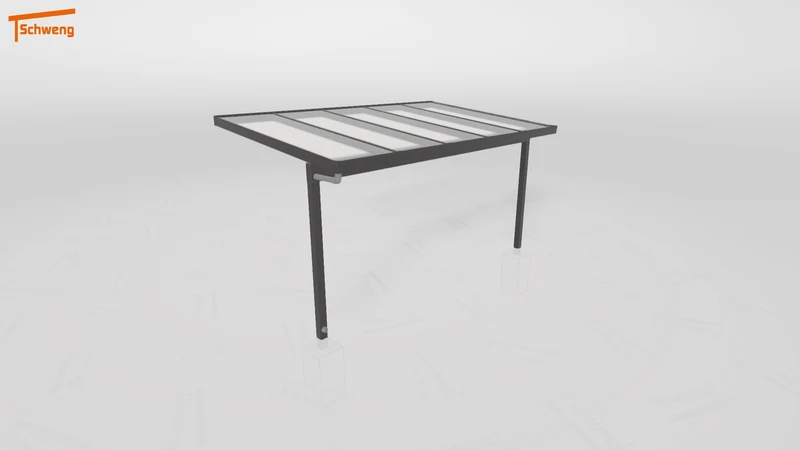 #DE Schweng Terrassenüberdachung S400 (ID g7pjz2)