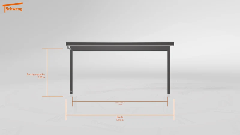 #DE Schweng Terrassenüberdachung S400 (ID g7pjz2)