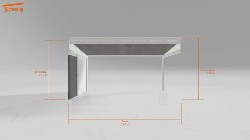 #DE Schweng Terrassenüberdachung S350 (ID v49ypr)