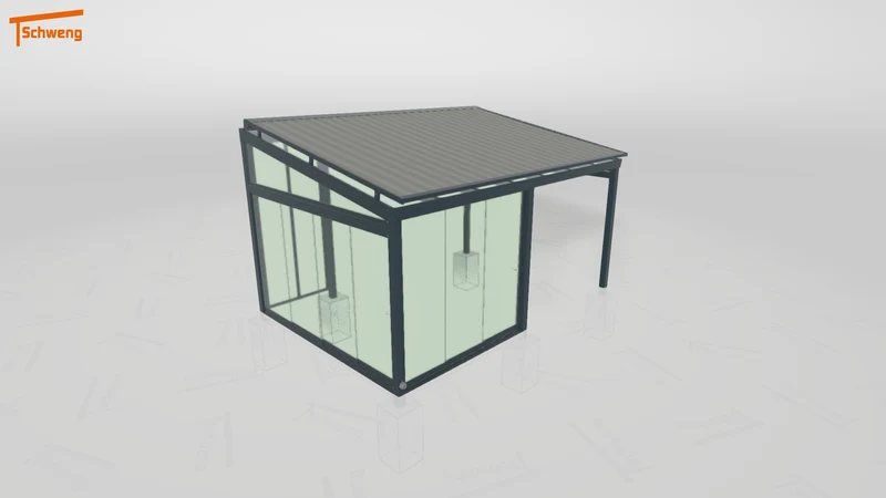 #DE Schweng Terrassenüberdachung S400 (ID jj9wdm)