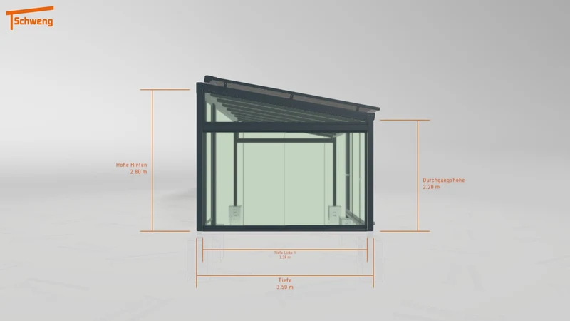 #DE Schweng Terrassenüberdachung S400 (ID jj9wdm)