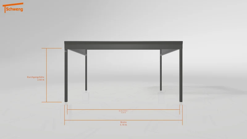 #DE Schweng Terrassenüberdachung S400 (ID x7nyqd)