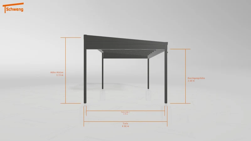 #DE Schweng Terrassenüberdachung S400 (ID x7nyqd)