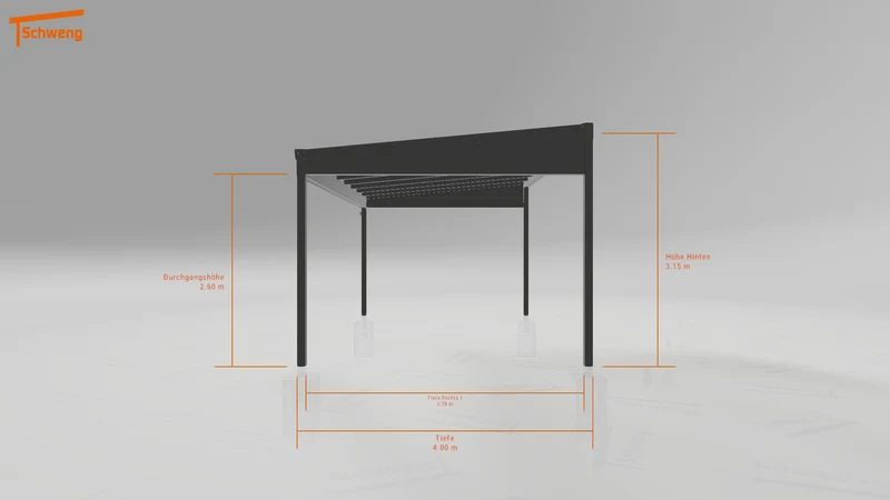 #DE Schweng Terrassenüberdachung S400 (ID x7nyqd)