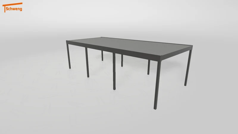 #DE Schweng Flachdachcarport C600+ (ID dv3yry) #MTG