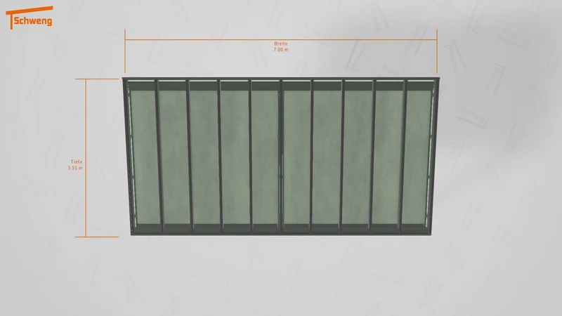 #DE Schweng Terrassenüberdachung S350 (ID mj7z79)