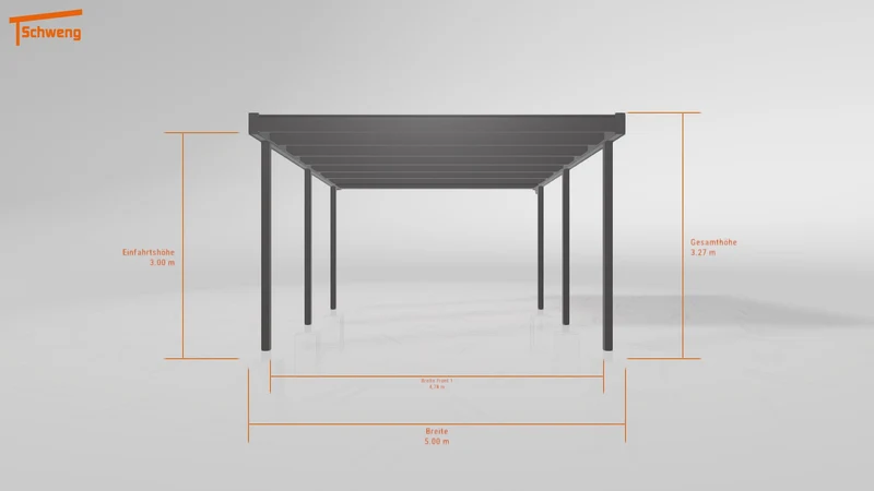 #DE Schweng Flachdachcarport C600 (ID x7nmn3) #MTG