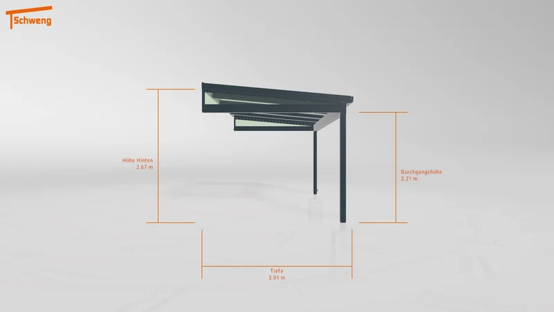 #AT Schweng Terrassenüberdachung S350 (ID w3y38y)