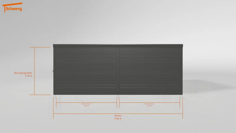 #AT Schweng Pultdachcarport S400 (ID dvzvxr) #MTG