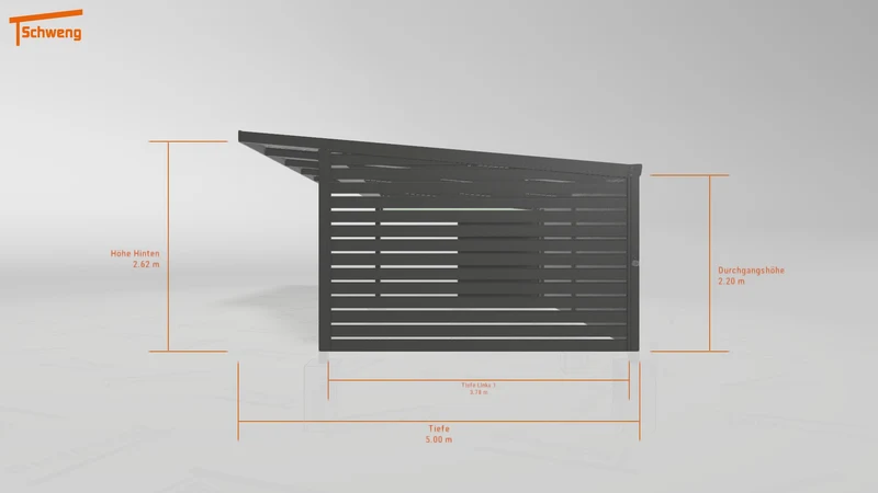 #AT Schweng Pultdachcarport S400 (ID dvzvxr) #MTG