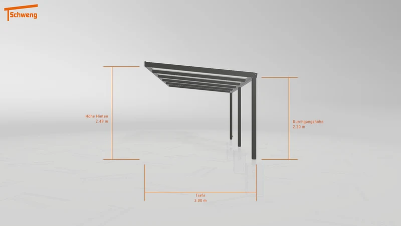 #DE Schweng Terrassenüberdachung S350 (ID v4rmjp)