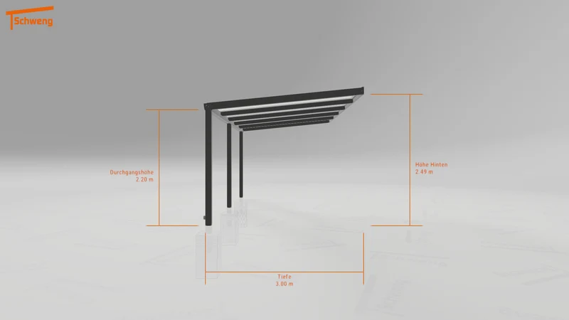 #DE Schweng Terrassenüberdachung S350 (ID v4rmjp)