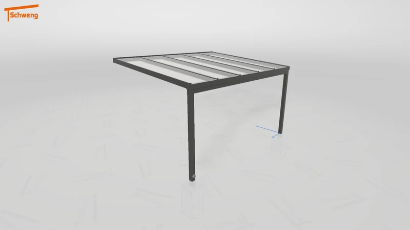 #DE Schweng Pultdachcarport S350 (ID v4rm2p)