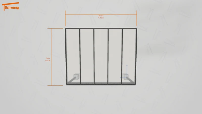 #DE Schweng Pultdachcarport S350 (ID v4rm2p)