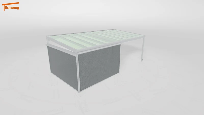 #DE Schweng Terrassenüberdachung S400 (ID 42v4n8)