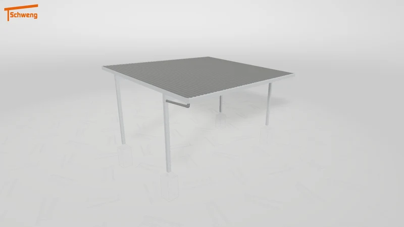 #DE Schweng Pultdachcarport S400 (ID jjrqwp)