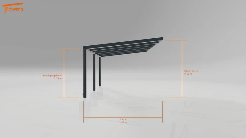 #DE Schweng Terrassenüberdachung S350 (ID yg7x53)