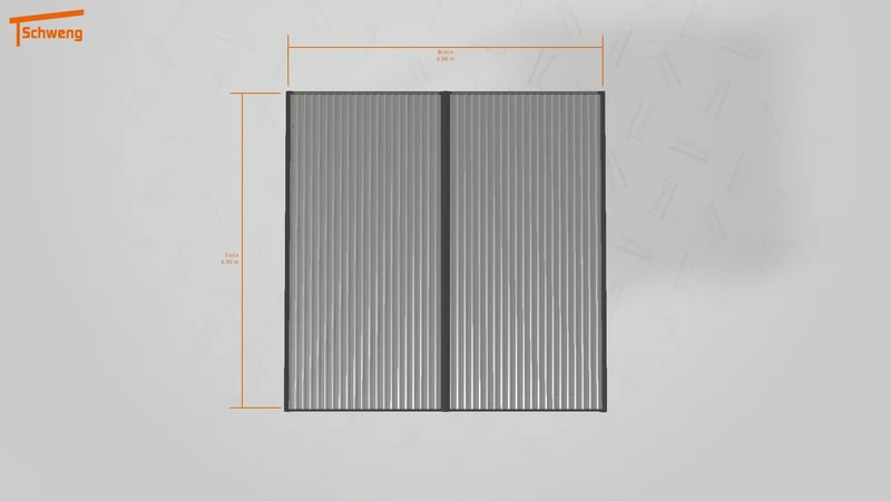 #DE Schweng Flachdachcarport C600+ (ID qd2gmk)