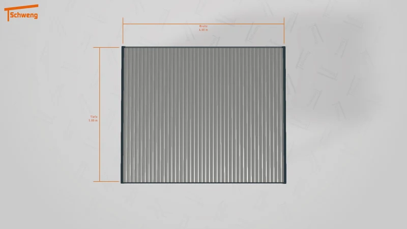 #DE Schweng Flachdachcarport C600 (ID ygn4j8) #MTG